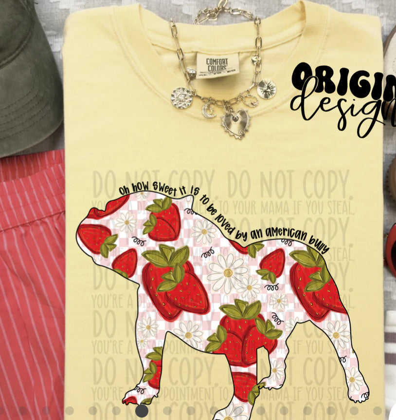 How sweet it is to be loved by dog breed printed T-shirts