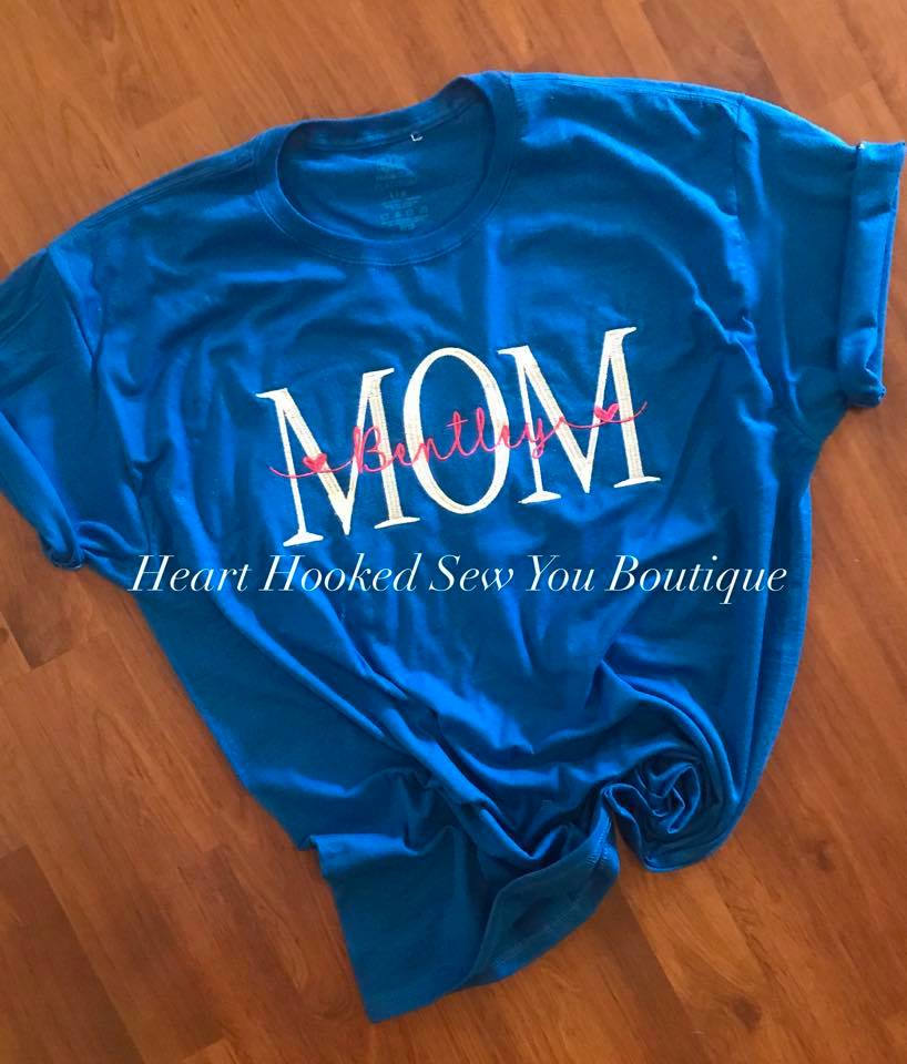 Personalized Tee (Mom, Nana, Grandma, Mamaw, Nanaw, ) Fully Customizable!