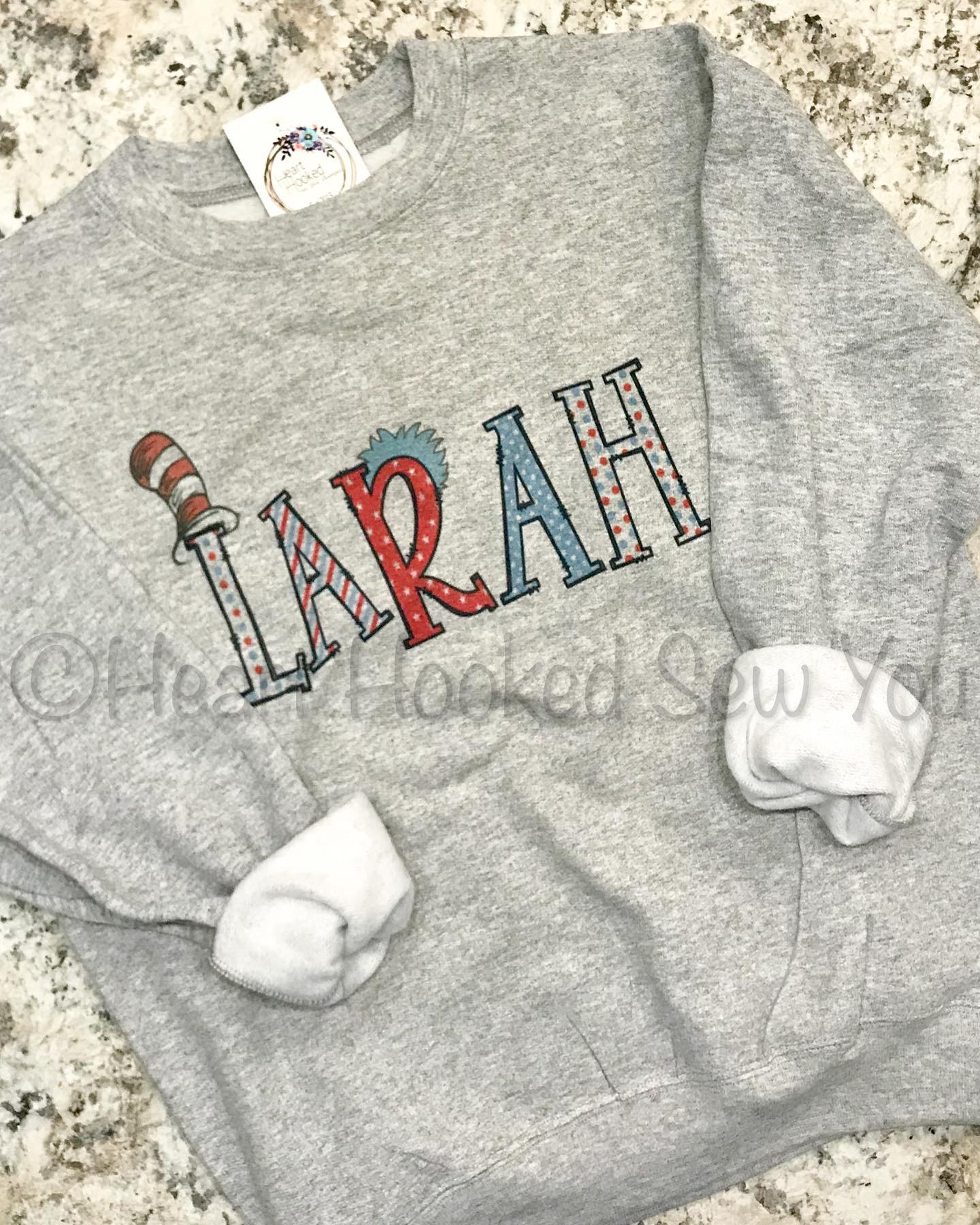 Custom Dr Seuss Childs Sweatshirt