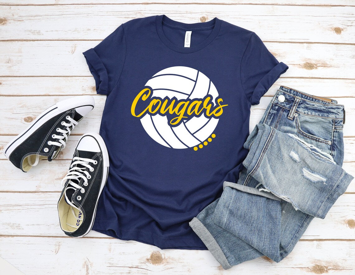 Cougars Volleyball (Gildan Brand)