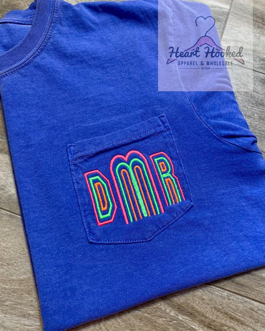 Neon Retro, Comfort Color Short Sleeved T-Shirts