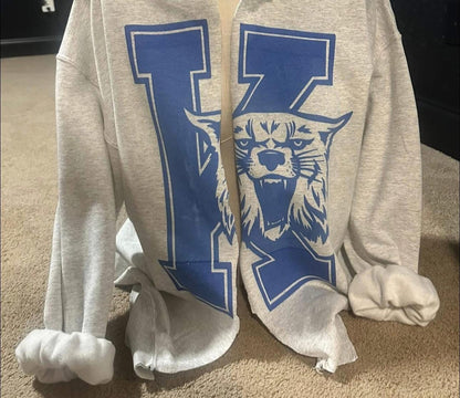 Sweatshirt Cardigan