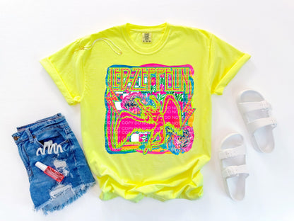 Band Neon Comfort Color T-Shirts