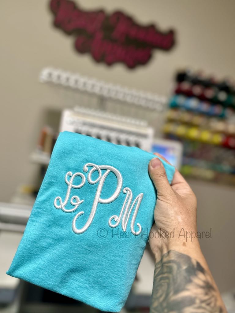 3D Monogramed T-Shirts