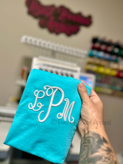 3D Monogramed T-Shirts