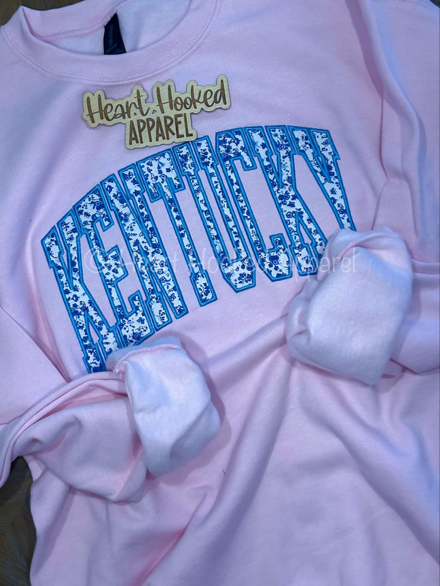 Kentucky Floral Applique