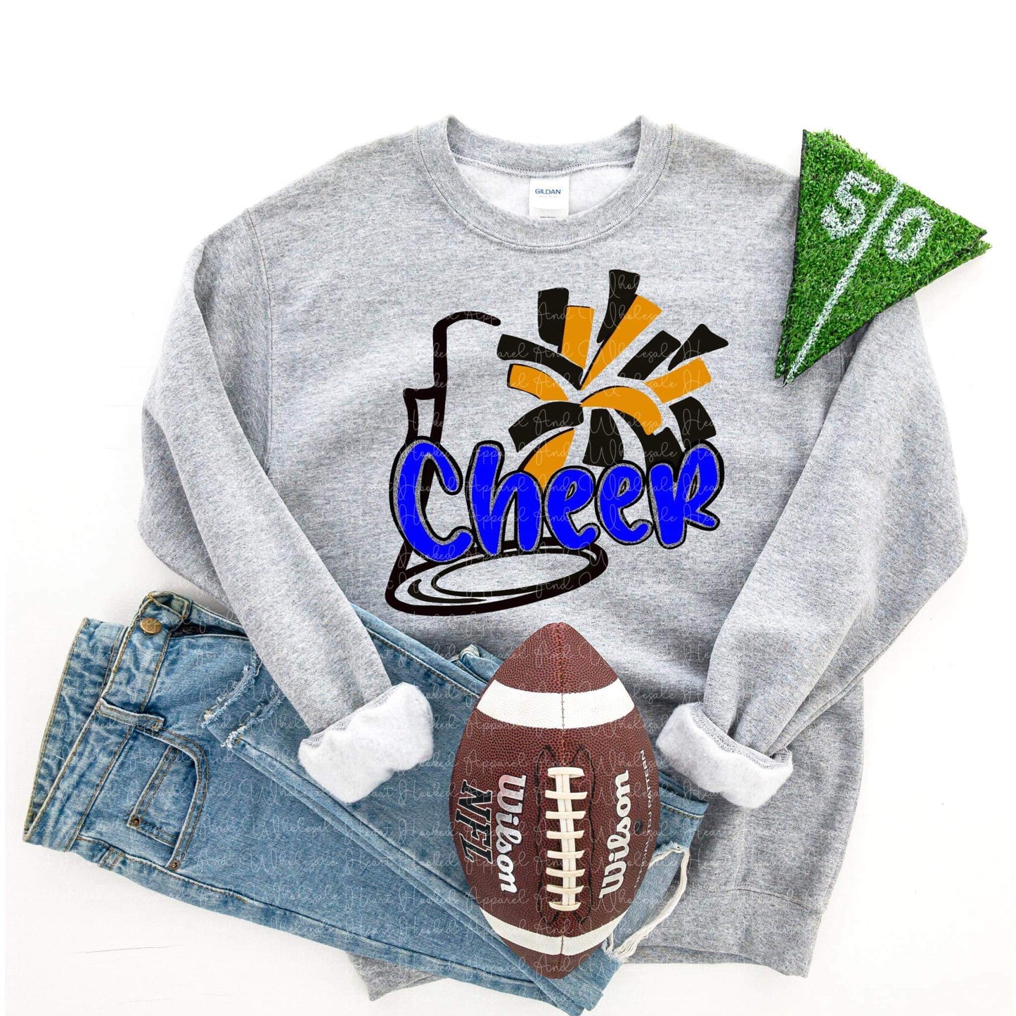 Cheer With Megaphone (colors can be changed)