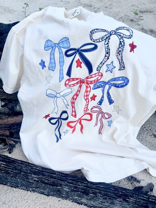 Patriotic bow