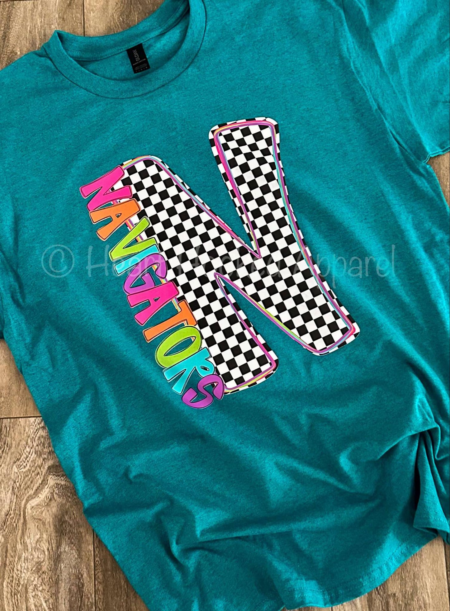 Custom Checker Teams T-Shirts (Gildan tees)