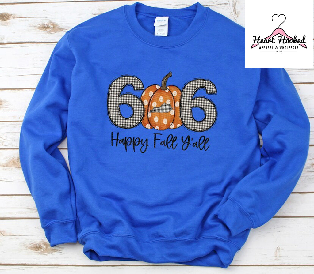 606 Kentucky Happy Fall Y’all State Pumpkin