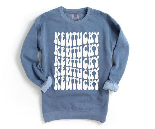 Kentucky Retro Comfort Color Sweatshirt