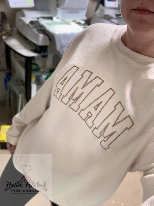 MAMA Corded Pullover