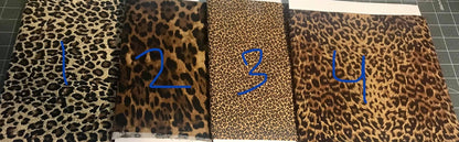 Monogramed Leopard/Cheetah Applique