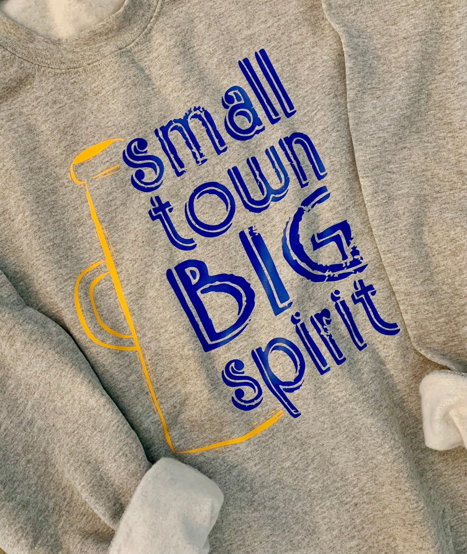 Small Town Big Spirit HeartHookedApparel