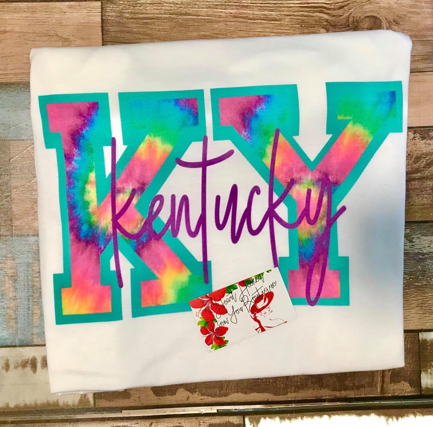 KY Kentucky Tie Dye *Sublimated*