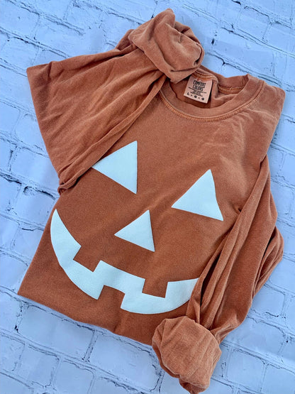 Puff Pumpkin Face