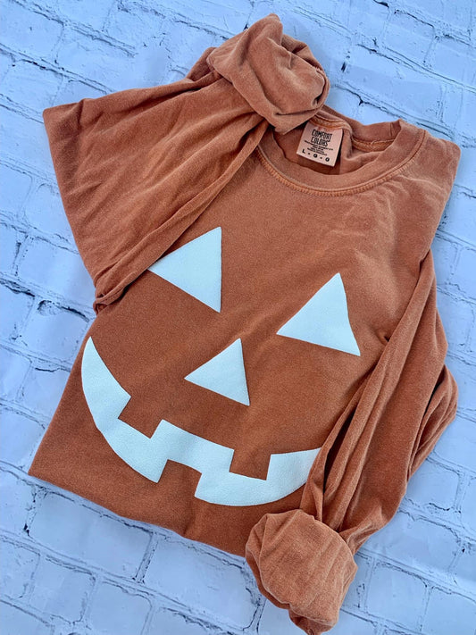 Puff Pumpkin Face