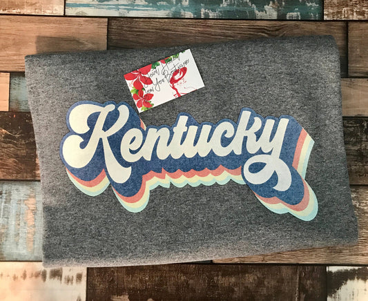 Kentucky screen print