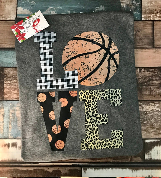 Love basketball *Screen Print*
