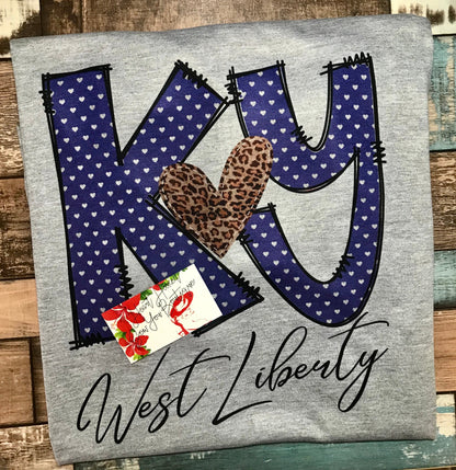 KY, West liberty *Sublimated* Can do other states and city!!