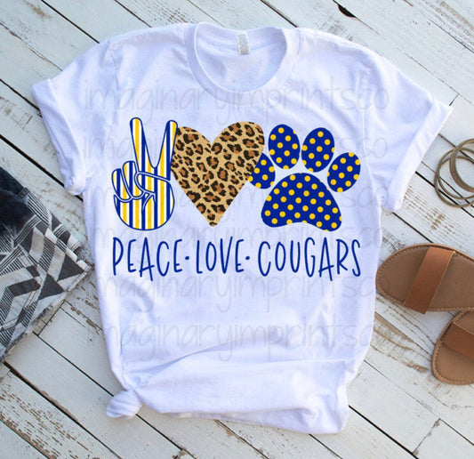 Peace - Love - Cougars
