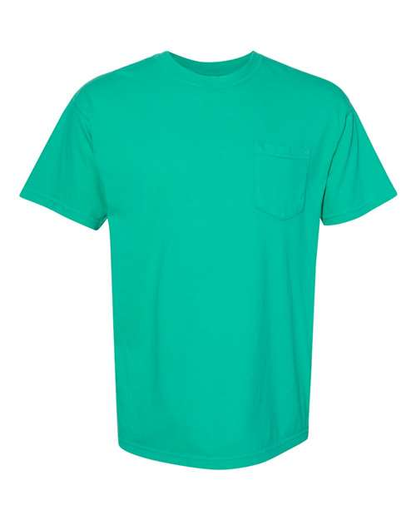 Flamingo Comfort color short sleeved pocket tee