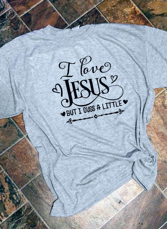 I Love Jesus Tee *Sublimated*